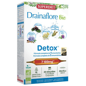 Drainaflore Bio 20 Ampoules Superdiet