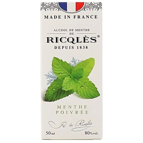 Alcool de menthe Ricqlès 50 ml Superdiet