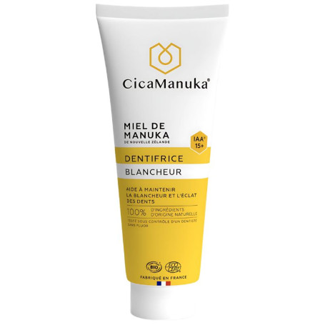 Dentifrice blanchissant Cicamanuka 75 ml