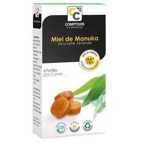 Bonbons au miel de Manuka et à l&#39;eucalyptus Comptoirs &amp; Compagnies