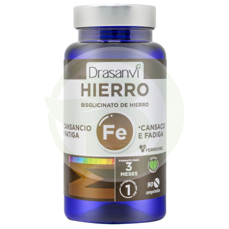 Ferrochel Bisglycinate de Fer 90 Comprimés Drasanvi