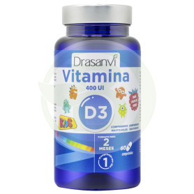 Vitamine D3 Enfants 60 Comprimés Drasanvi