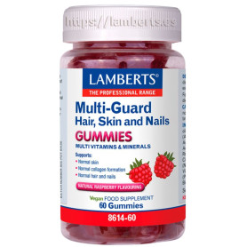 Multi-Guard Cheveux, Peau et Ongles 60 Gummies Lamberts