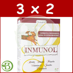 Pack 3x2 Immunol 20 Flacons Drasanvi