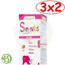 Pack 3x2 Sananitos Barriga 150Ml. Drasanvi