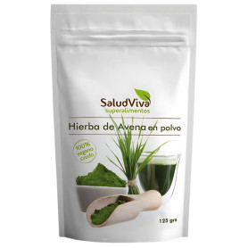 Poudre d&#39;herbe d&#39;avoine écologique 125 g Salud Viva