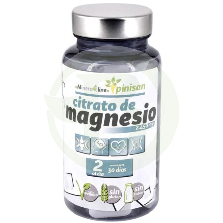 Citrate De Magnésium 60 Gélules Pinisan