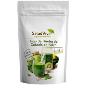Jus d&#39;herbe d&#39;orge biologique en poudre 100 g Salud Viva