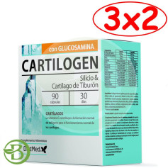 Pack 3x2 Cartilogen 90 Cápsulas Dietmed