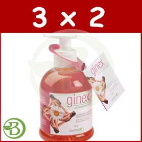 Pack 3x2 Ginex Jabón Líquido 330Ml. Dietmed