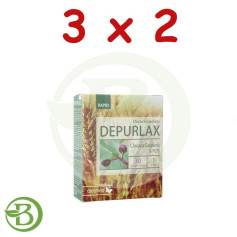 Pack 3x2 Depurlax Rapid 30 Comprimés Dietmed