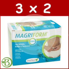 Pack 3x2 sachets de perfusion Magriform EMA 20 Dietmed