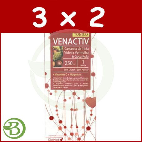 Pack 3x2 Venactiv 250Ml. Dietmed