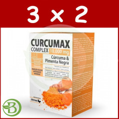 Pack 3x2 Curcuma Complex 60 Capsules Dietmed