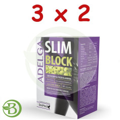 Pack 3x2 Adelgaslim Block 60 Cápsulas Dietmed