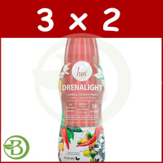 Pack 3x2 Drenalight Hot 600 ml Dietmed
