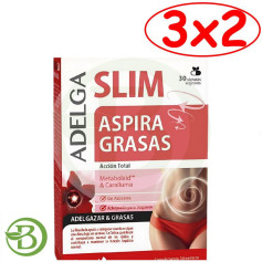 Pack 3x2 Adelgaslim Aspira Grasas 30 Cápsulas Dietmed