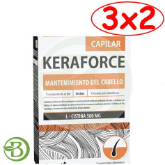Pack 3x2 Keraforce Cheveux 30 Comprimés Dietmed