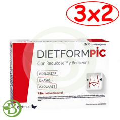 Pack 3x2 Dietformpic 30 gélules Dietmed