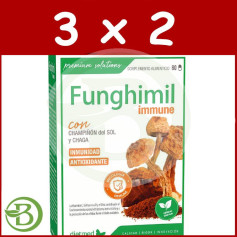 Pack 3x2 Funghimil Immune 60 Capsules Dietmed