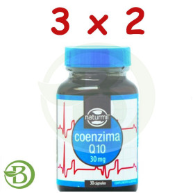 Pack 3x2 Coenzima Q10 30Mg. 30 Cápsulas Naturmil