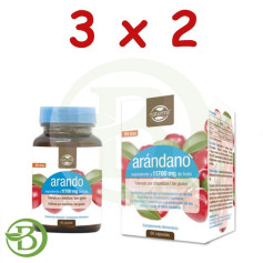 Pack 3x2 Myrtille 60 Capsules Naturmil