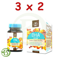Pack 3x2 DHA 50% 60 Capsules Naturmil