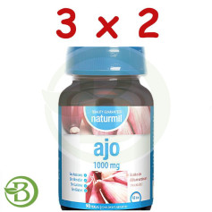 Pack 3x2 Ail 1000Mg 90 Perles Naturmil
