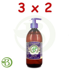 Pack 3x2 Huile de Jojoba Pure 500Ml. marnys
