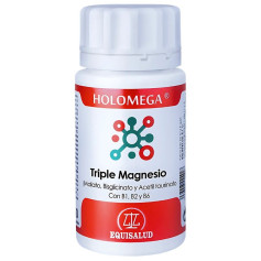 Holomega Triple Magnésium 50 gélules Equisalud