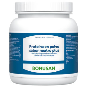 Poudre de protéines complexe saveur neutre 500 g Bonusan
