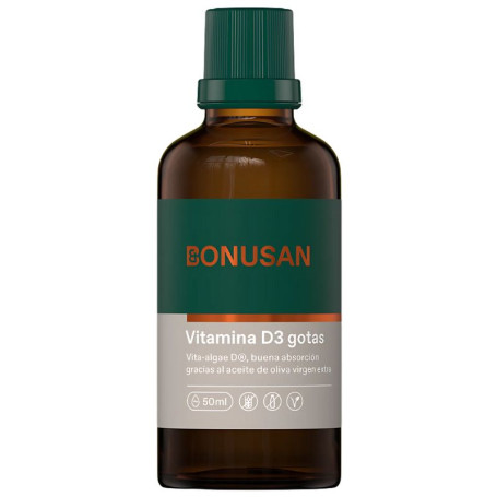 Vitamine D3 Gouttes 50Ml Bonusan