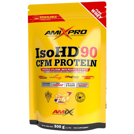 Protéines Iso HD 90 CFM 500 g Double chocolat blanc Amix
