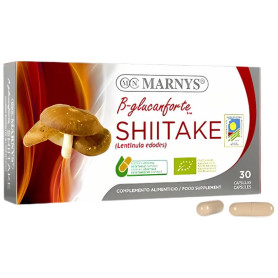 Shitake Bio 30 Gélules Végétales Marnys