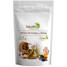 Mélange de champignons et shilajit 125G Salud Viva