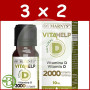 Pack 3x2 Vitahelp D Líquida 2000Ui 10Ml Marnys
