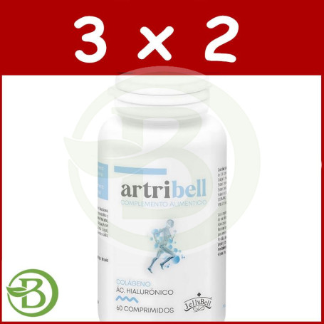 Pack 3x2 Artribell 60 Comprimidos Jellybell