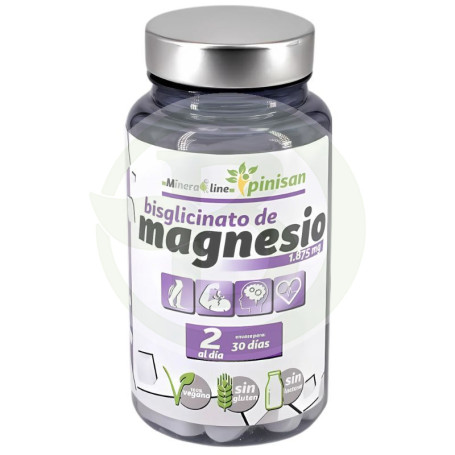 Bisglycinate de Magnésium 60 Comprimés Pinisan