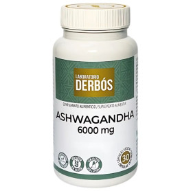 Ashwagandha 6000 mg 30 gélules végétales Derbós