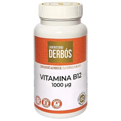 Vitamine B12 1000 mg 60 gélules végétales Derbós