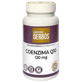 Coenzyme Q10 120 mg, 60 gélules végétales Derbós