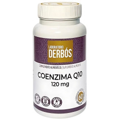 Coenzyme Q10 120 mg, 60 gélules végétales Derbós