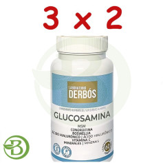 Pack 3x2 Glucosamine 60 Comprimés Derbós