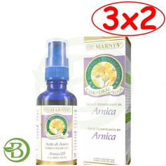Pack 3x2 Huile Corps Arnica 50Ml Marnys