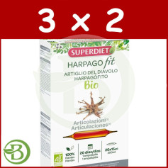Pack 3x2 Harpagofit Bio 20 Ampoules Superdiet