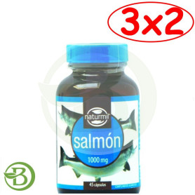 Pack 3x2 Salmón 1000Mg. 45 Cápsulas Naturmil