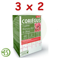 Pack 3x2 Coriegus Plus 60 Capsules Dietmed