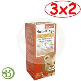 Pack 3x2 Nutrikings Apetit 150Ml. Dietmed