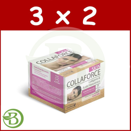 Pack 3x2 Collaforce Skin Facial Noche y Día 50Ml. Dietmed