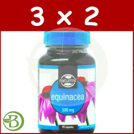 Pack 3x2 Equinácea 500Mg. 45 Cápsulas Naturmil